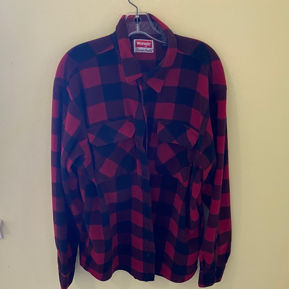 Wrangler Red and Black Checkered Shirt